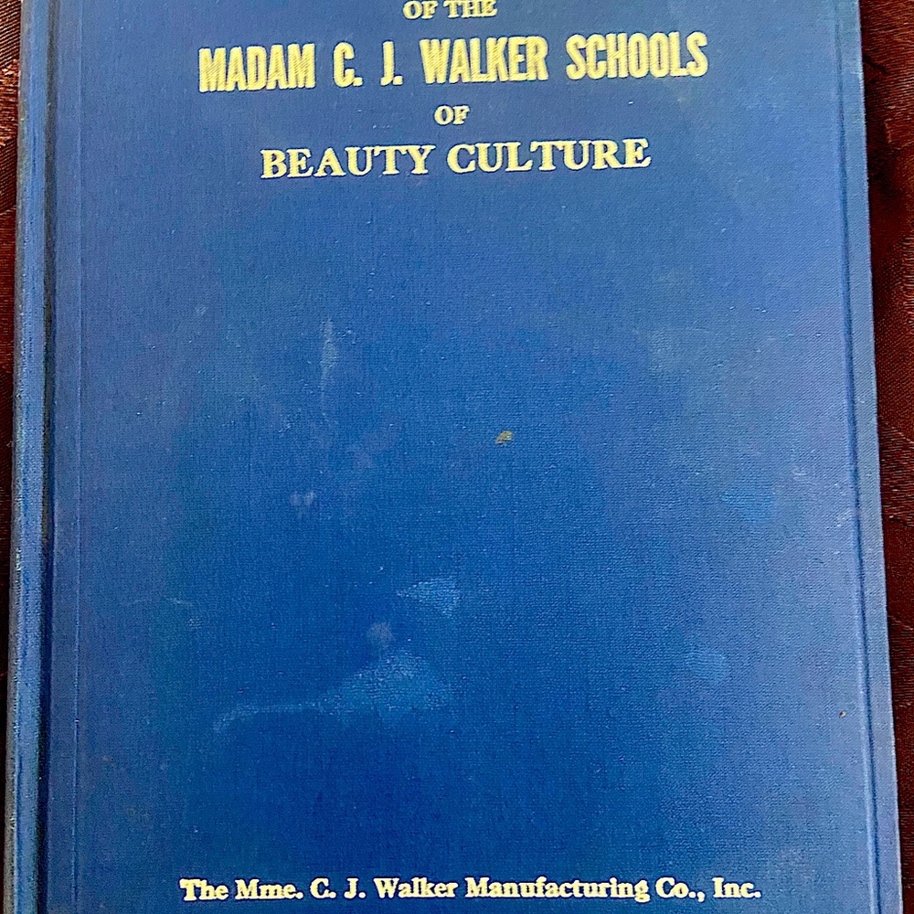 Authentic Madam C J Walker 1920 Book